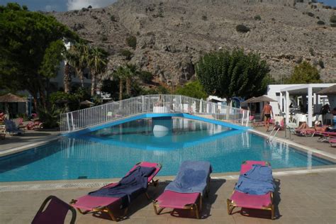 Poolbereich Sunrise Hotel Lardos • Holidaycheck Rhodos Griechenland