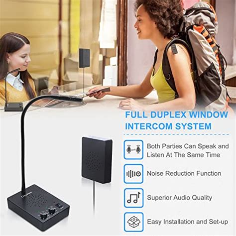 Chunhee Window Speaker Intercom Way Intercom System For Business Anti