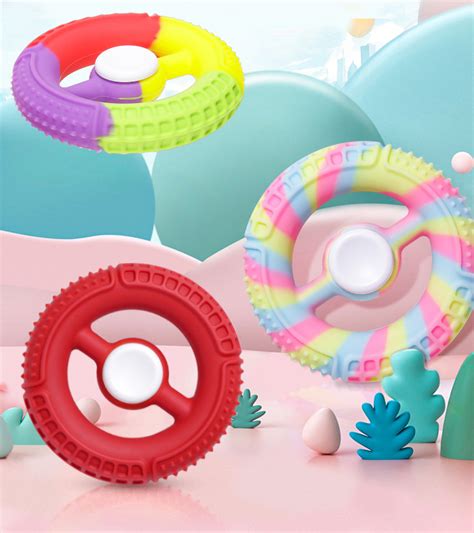 New Design Fidget Toy Squeeze Grab Sensory Silicone Hand Grip Squeezing