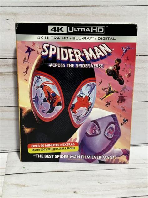 Spider Man Across The Spider Verse 4k Ultra Hd Blu Ray Numérique