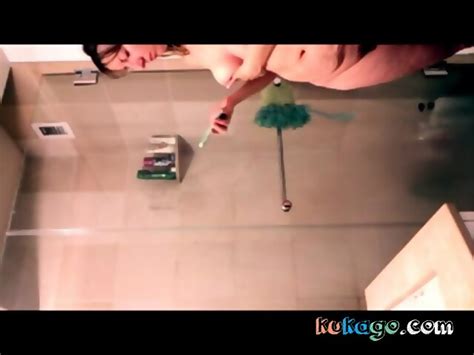 Shower Girl Horny Fondles Nipples Masturbate Fail In Shower