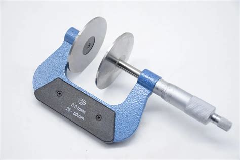 Micropan Head Micrometer 75 100mm 001mm Large Disc Micrometer In