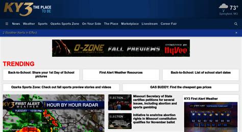 Access ky3.com. KY3 | Springfield, MO | News, Sports, Weather