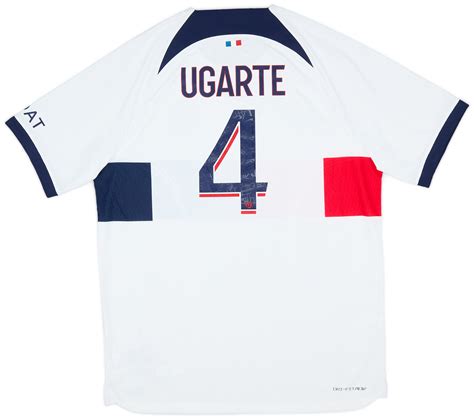 2023 24 Paris Saint Germain Authentic Away Shirt Ugarte 4 L