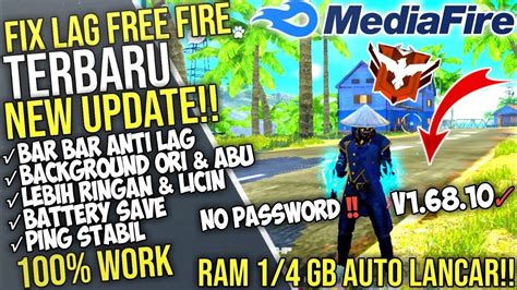 Fix Lag Free Fire Max Update Config Anti Patah Patah Ram Gb Config