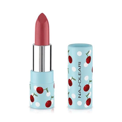 NAJ OLEARI Сатиновая помада для губ NATURAL TOUCH, Cherry Red3,8 г ...