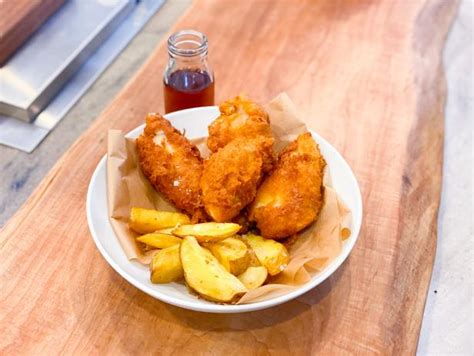 Beer Battered Fish And Chips Recipe Jet Tila Food Network