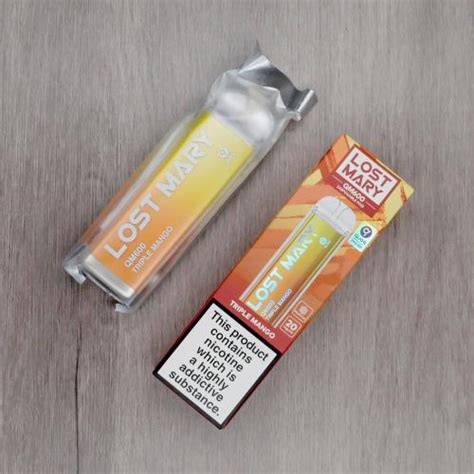 Lost Mary QM600 Disposable Vape Bar Triple Mango