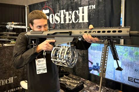 Fostech Inc Unveils New 50 Cal Barrett Drum Magazine