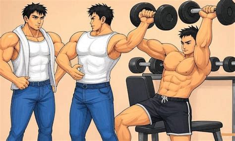 Draw Gay Bara Muscle Yaoi Nsfw Fan Art Fanart Oc Comic Gay Character Bara By Gregory