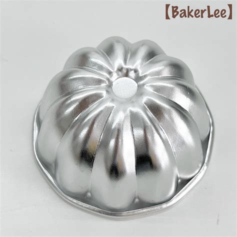 Aluminium Jelly Pudding Mould Cm Pumpkin Shape Acuan Agar Agar