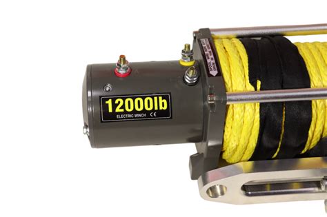Купить Лебедка электрическая Electric Winch 12000 lbs 12v Синтетический ...