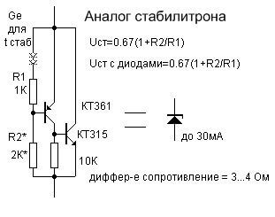 Что такое стабилитрон простыми словами
