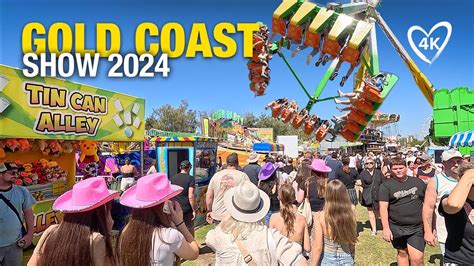 Gold Coast Show 2024 4k Uhd Walk Tour Southport Gold Coast