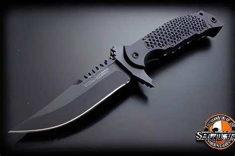 Premium Photo | Tactical Tanto Knife with Kydex Sheath