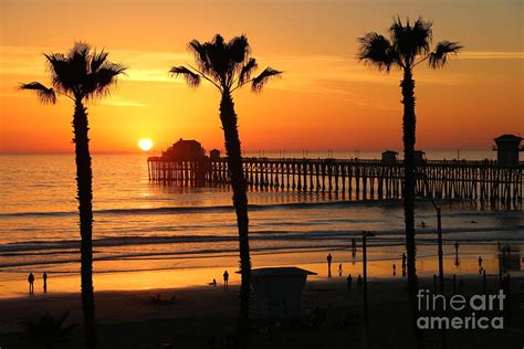 Oceanside Sunset Photograph by Kristen Bonde - Pixels