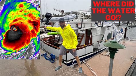 Riding Out Hurricane Ian On My Boat In Tampa Bay Reverse Storm Surge