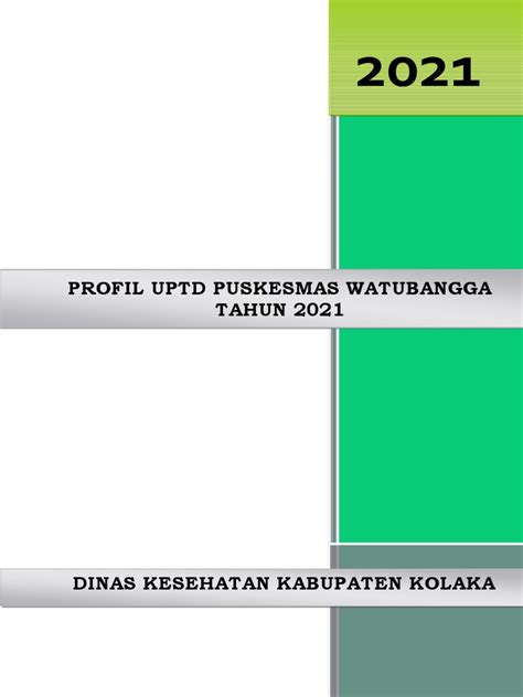 Contoh Profil Puskesmas 2021 Pdf