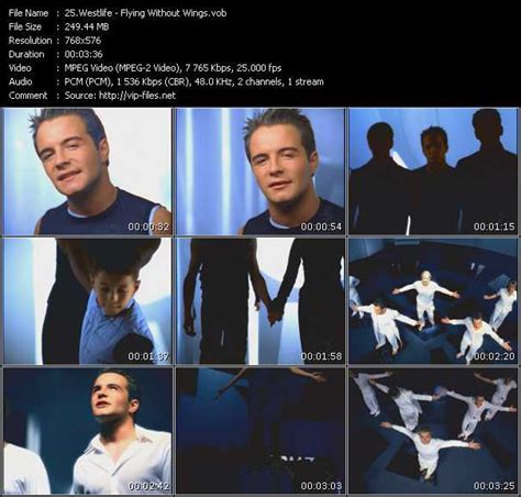 Westlife «Flying Without Wings» VOB File