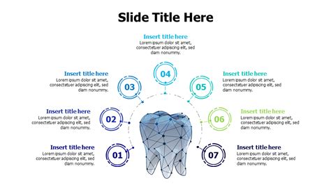 Points Digital Dental Infographic Inforgraphics Slides