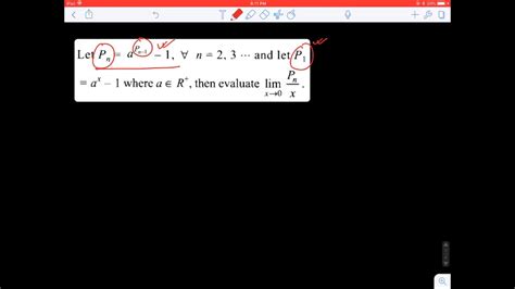 Illustration 8 Evaluation Of Exponential And Logarithmic Limits