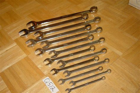 Snap On Tools Piece Sae Point Combination Wrench Set Oex Kb Ebay