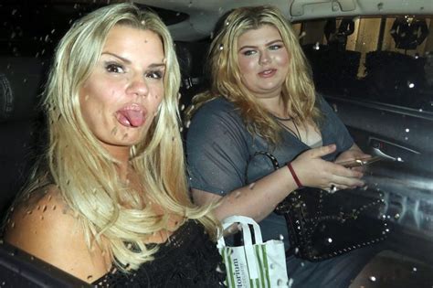 Kerry Katona Hits The Town With 16 Year Old Daughter Mollie Mcfadden As