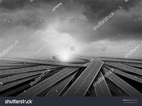 3 Roads Twisted Together 3d Images Stock Photos 3d Objects And Vectors