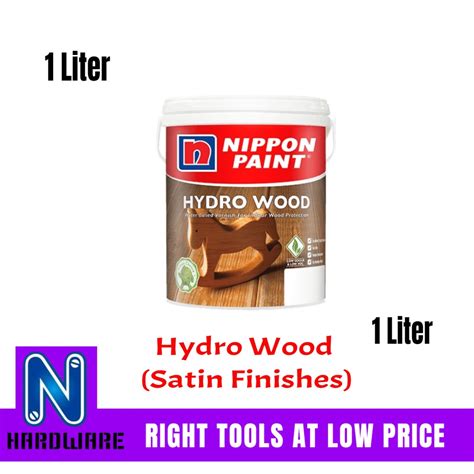 Nippon Paint Hydro Wood Page Cat Varnish Asas Air Anti Calar L