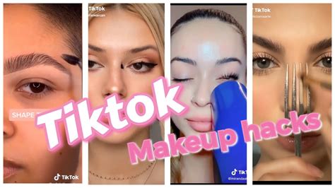 Tiktok Makeup Hacks Tiktok Compilation Youtube