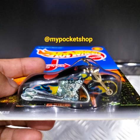 Hot Wheels SCORCHIN SCOOTER Black W Flame 1998 Hotwheels Jiffy Lube Exclusive Special