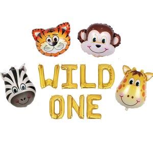 Wild One Balloons Wild One Balloon Letters Wild One Balloon - Etsy