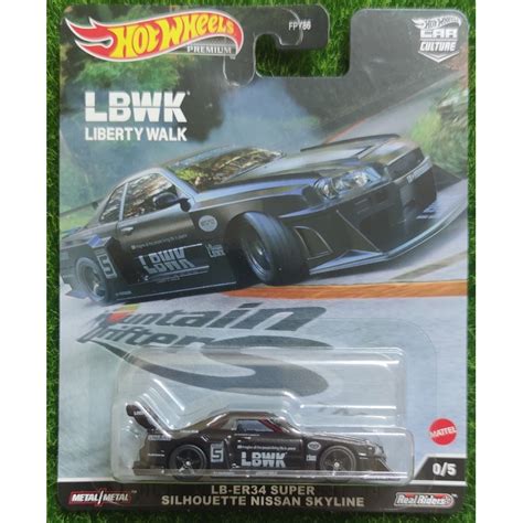 Hot Wheels HW Mountain Drifters LB ER34 Super Silhouette Nissan Skyline Chase Shopee Malaysia