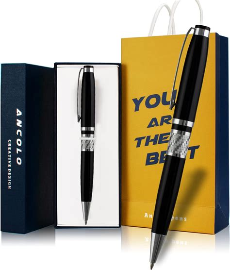 Amazon Ancolo Personalized Luxury Ballpoint Pen Set Elegant