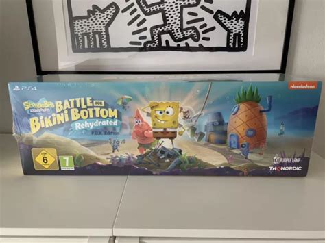 SPONGEBOB BATTLE FOR Bikini Bottom Rehydrated F U N Edition Ps Neu EUR PicClick DE