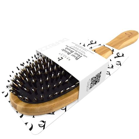 Belula Organic Boar Bristle Hair Brush Comb Set