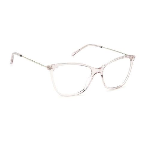 Pierre Cardin P C KON Nude Glitter Eyeglasses Woman