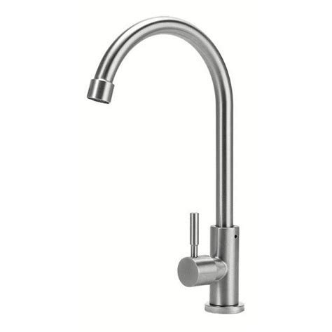 Torneira De Inox Para Cozinha - Torneira Cozinha Inox Bancada - Cromada - Abertura 1/4 de volta - D ...