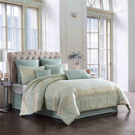 Vesta 9 Pc Queen Comforter Set Riverbrook Home Vesta 10 Pc Comforter Set Goldspa Queen 9