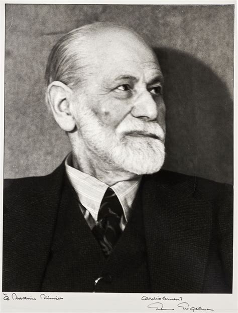 Freud Portrait Photographique De Sigmund Freud D Dicac Par Edmund