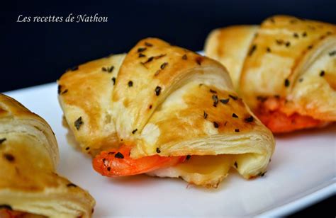 Ma Cuisine Au Fil De Mes Id Es Croissants Feuillet S Aux Gambas Marin S