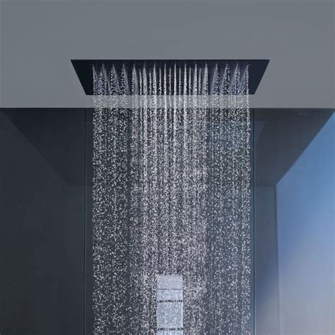 Hansgrohe Starck Ceiling Mount Square Shower Heaven Shower Head Modern Ceiling Lighting