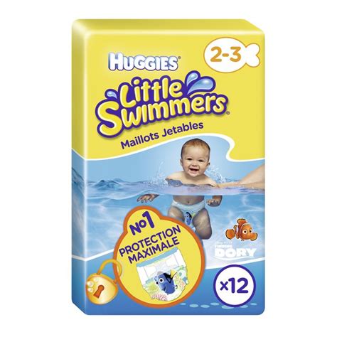 Maillots de bain jetables T2/3 : 3-8kg LITTLE SWIMMERS : le paquet de ...
