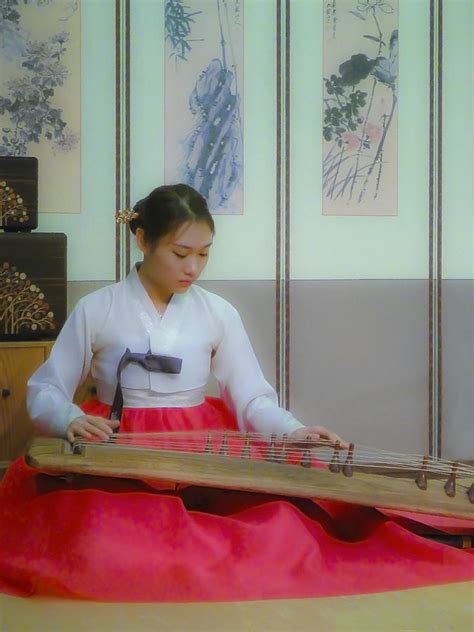 Gayageum Girl Photograph by Tony Crehan - Fine Art America