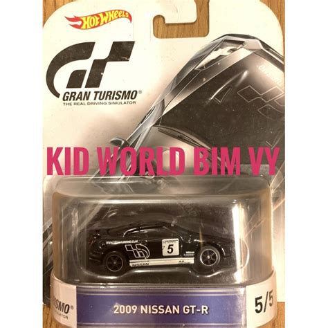Xe mô hình Hot Wheels Retro Series Gran Turismo Nissan GT R DJF bánh cao su Shopee