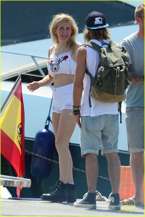 Ellie Goulding Flaunts Bikini Bod While Cozying Up To Dougie Poytner In