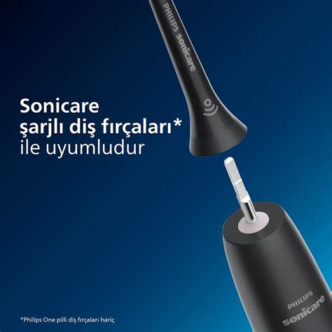 PHILIPS HX6062 13 SONICARE W2 OPTIMAL WHITE YEDEK BAŞLIK SİYAH