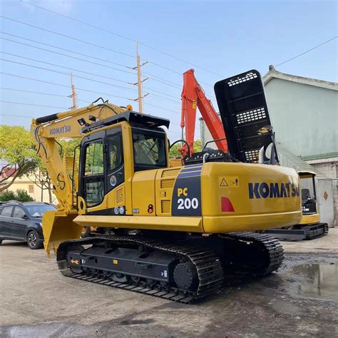 Good Condition Used Excavator Komatsu PC 200 Original Japan PC220 8