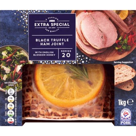 ASDA Extra Special Black Truffle Ham Joint 1kg Compare Prices