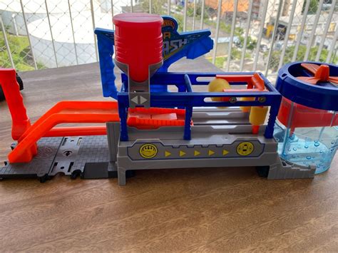 Pista E Ve Culo Hot Wheels Mega Lava R Pido Mattel Brinquedo Para Beb S Mattel Usado